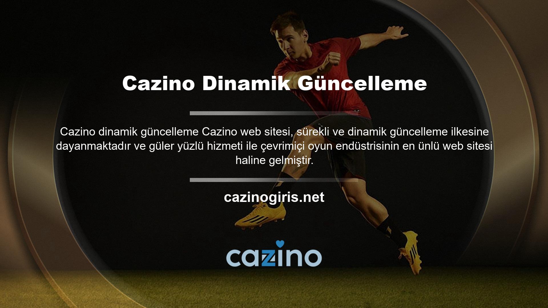Cazino web sitesini seven oyun meraklıları, Türk oyun endüstrisinde daha önce hiç görmedikleri programları ve özellikleri görebilirler